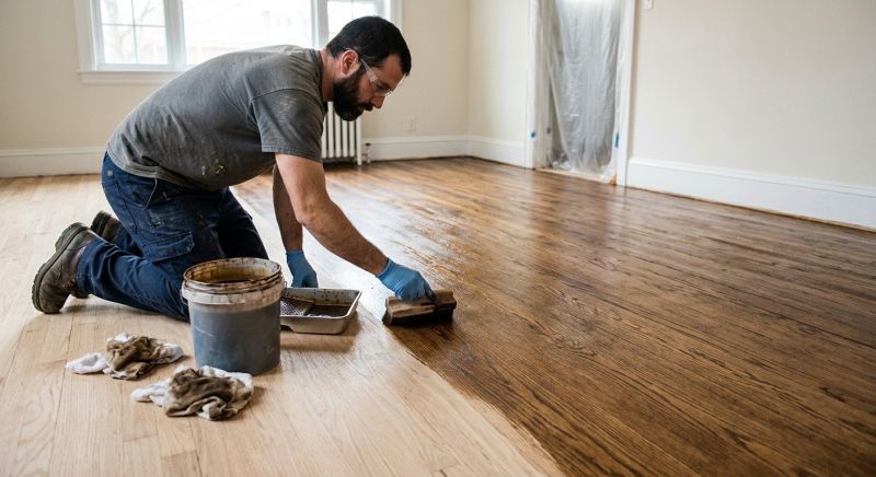 Floor Staining Service in Olathe, KS