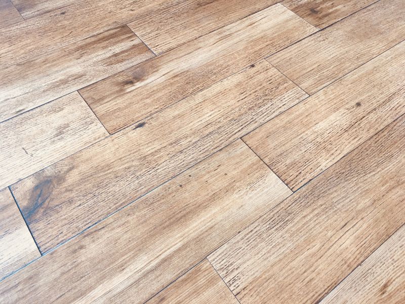 Modern Engineered Wood Installation