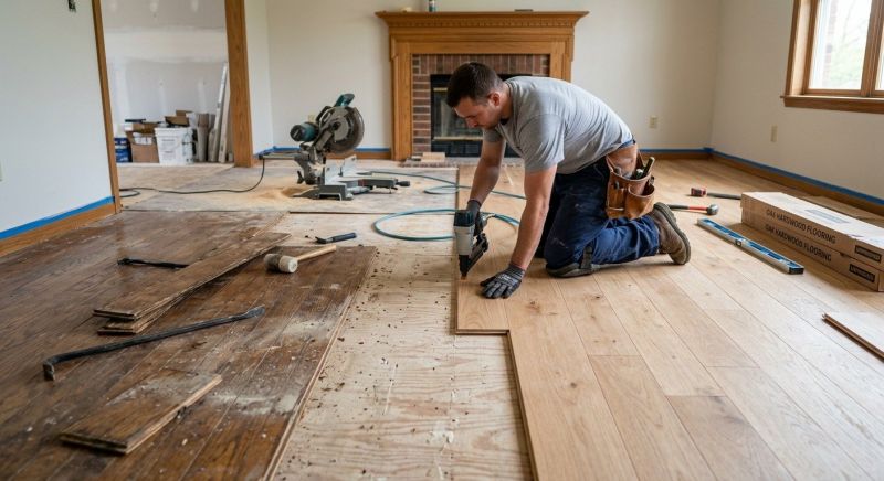 Wood Floor Replacement in San Antonio, TX